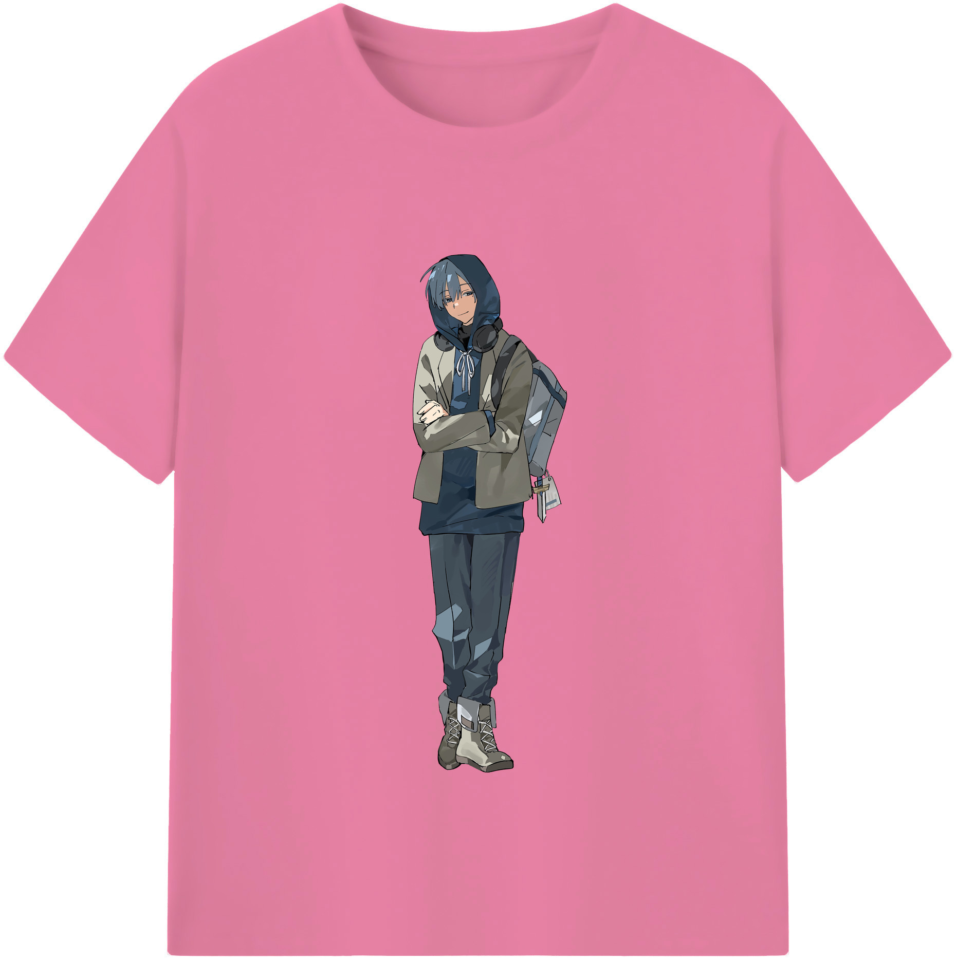 （画像用） 葬送のフリーレン Frieren 綿100％半袖Tシャツ（フロントプリント）